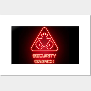 SECURITY BREACH - Five Nights At Freddy’s Posters and Art